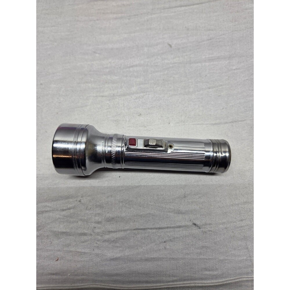 VINTAGE FLYING HORSE METAL FLASHLIGHT